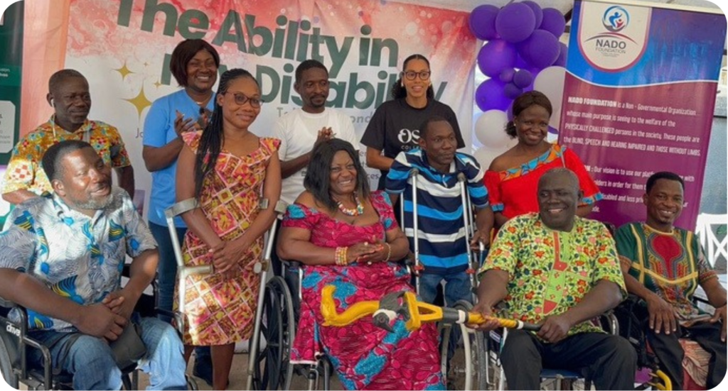 OSEI Collective empowering people with disabilities in Ghana through inclusive and sustainable initiatives.