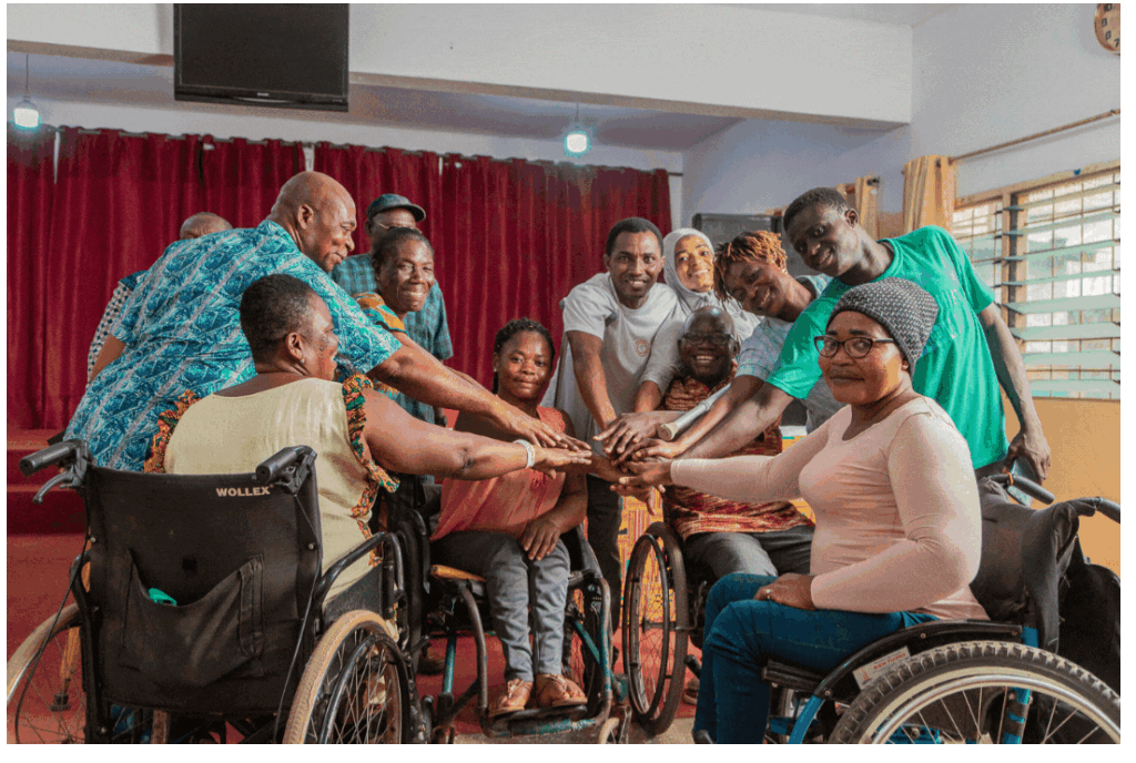 OSEI Collective empowering people with disabilities in Ghana through inclusive and sustainable initiatives.